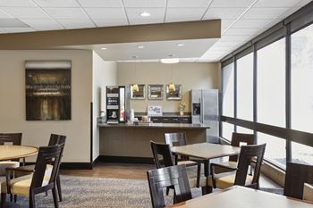 Dining and kitchen area
